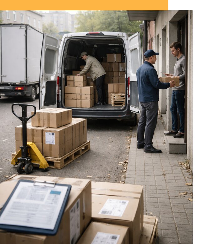 Доставка грузов от двери до двери с таможней от 46314 руб.