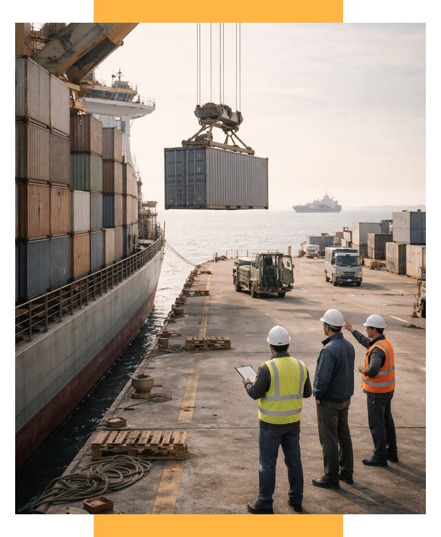 Морские перевозки грузов по миру от 46314 р. | СетСервис-Екн