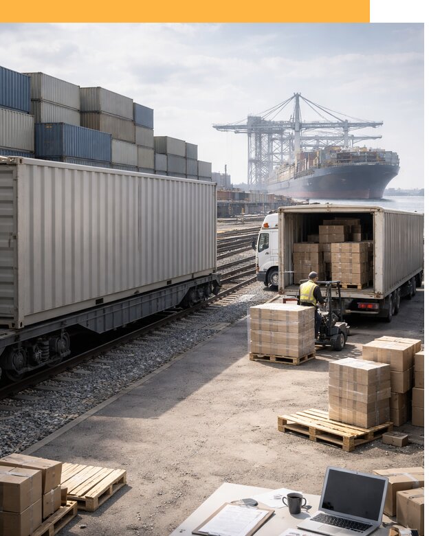 Мультимодальные перевозки грузов по миру от 46314 руб