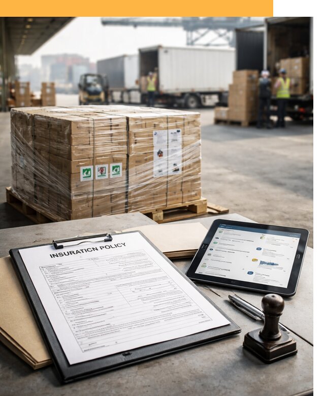 Страхование международных грузов от 3602 руб, полная защита