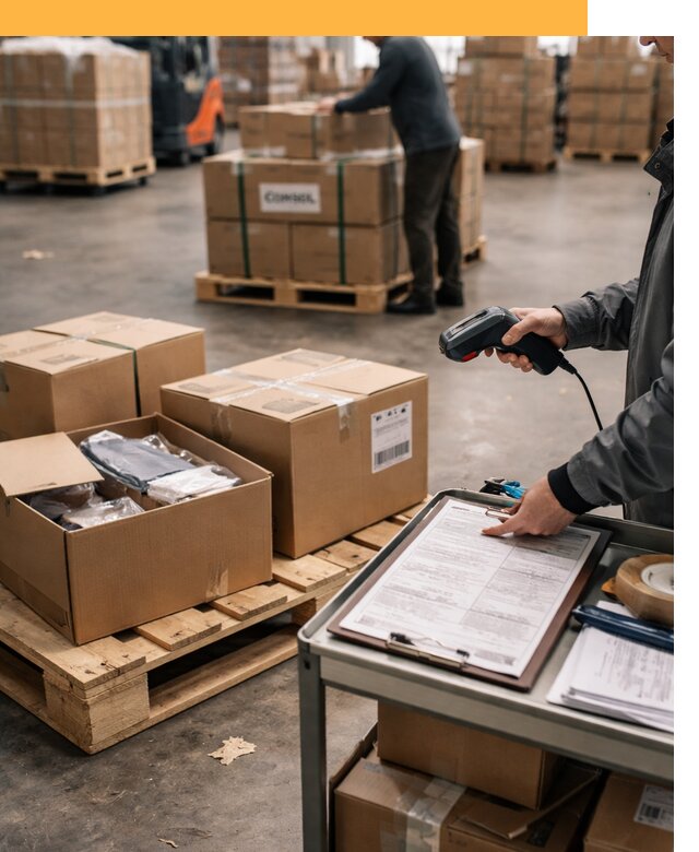 Сборные грузы из Китая: доставка, склад и таможня от 18526