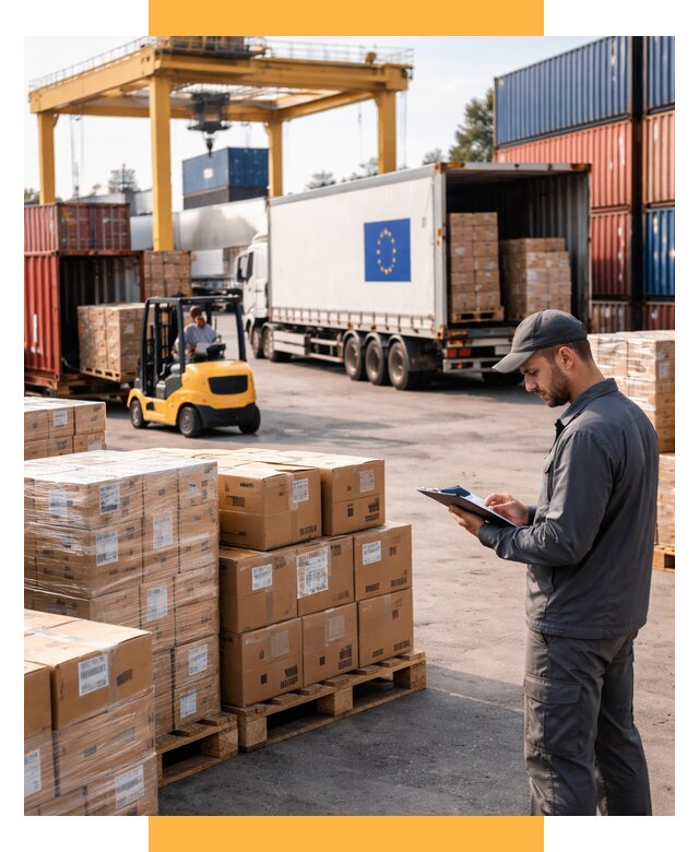 Доставка грузов из Европы от 12350 р., логистика СетСервис-Екн