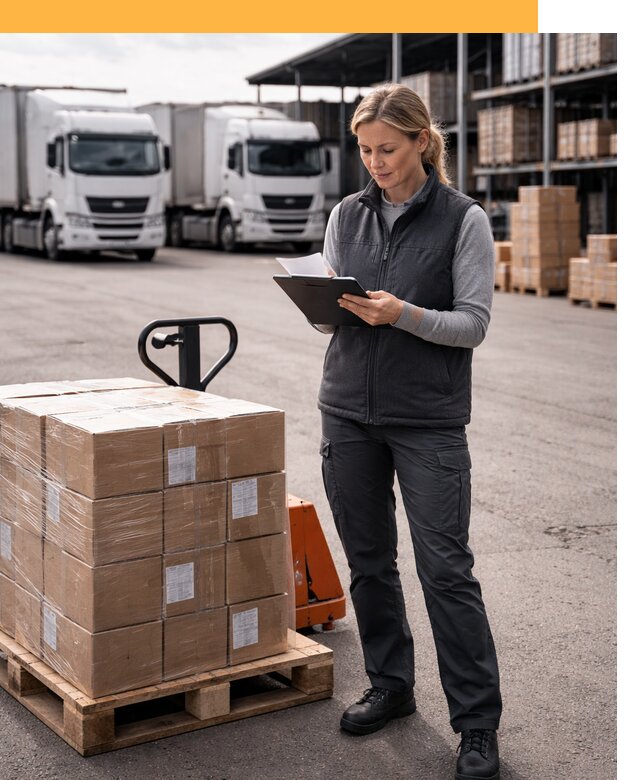 Доставка грузов из Европы к дверям клиента от 12350 руб