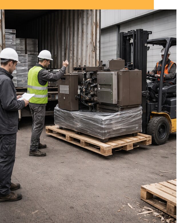 Доставка промышленного оборудования из Европы от 46314