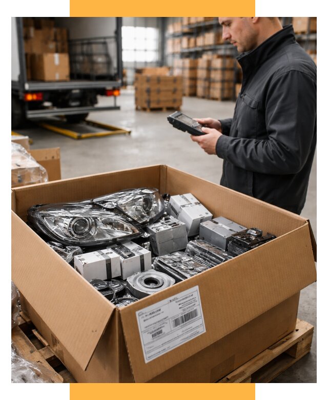 Доставка автозапчастей из Европы под ключ от 12865 р. | СетСервис-Екн