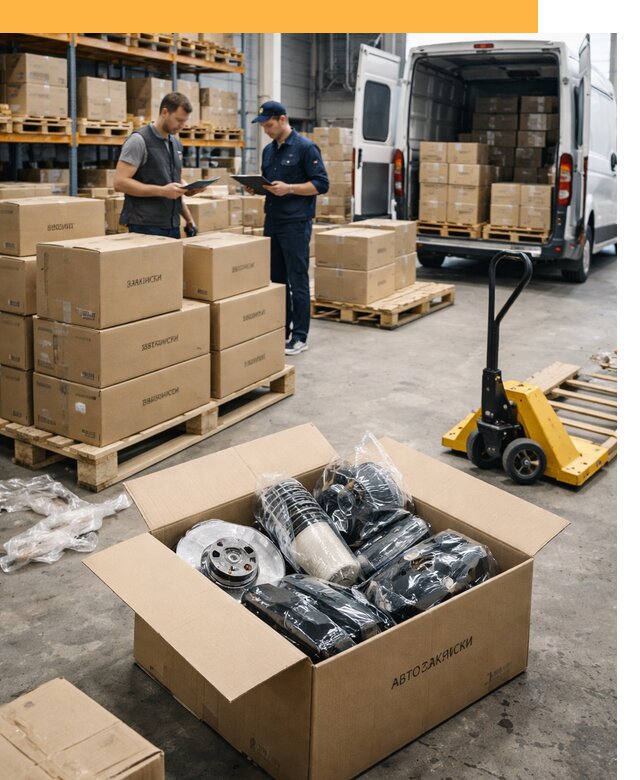 Доставка автозапчастей из Европы от 12865 руб быстро и надёжно