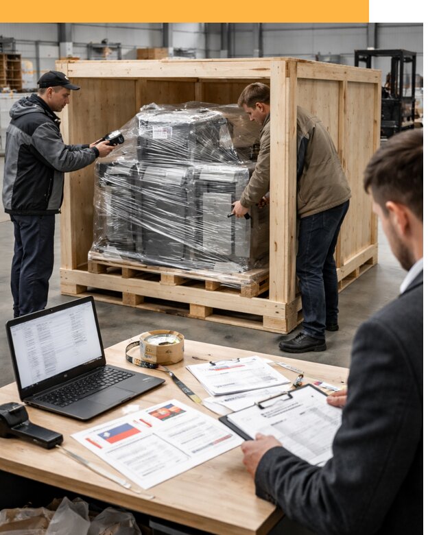 Доставка промышленного оборудования из США от 66898 руб