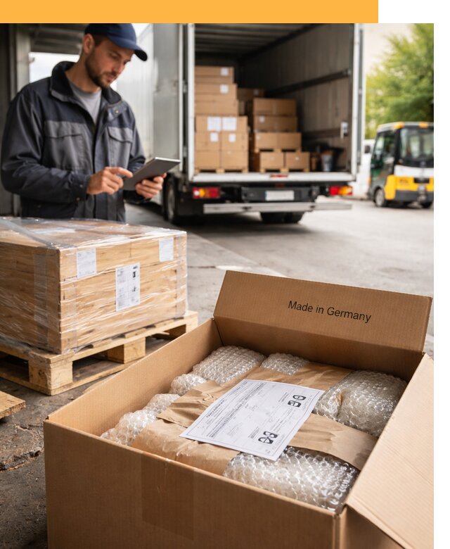 Доставка грузов из Германии от 46314 руб с таможенным оформлением