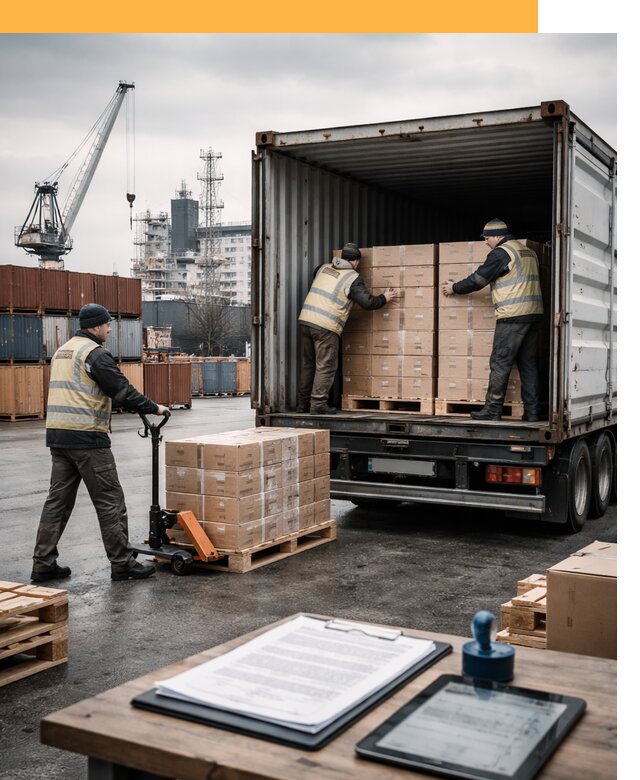 Доставка грузов из Латвии от 25730 руб, морская, авто, авиа