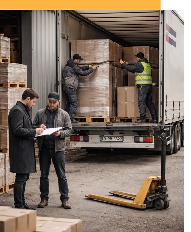 Автоперевозки из Латвии — международная доставка от 77190