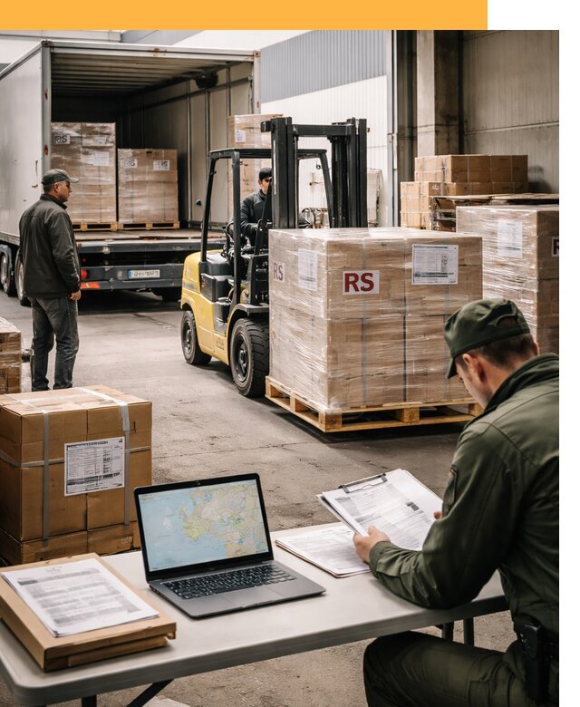 Доставка грузов в Сербию от 46314 руб, международные перевозки