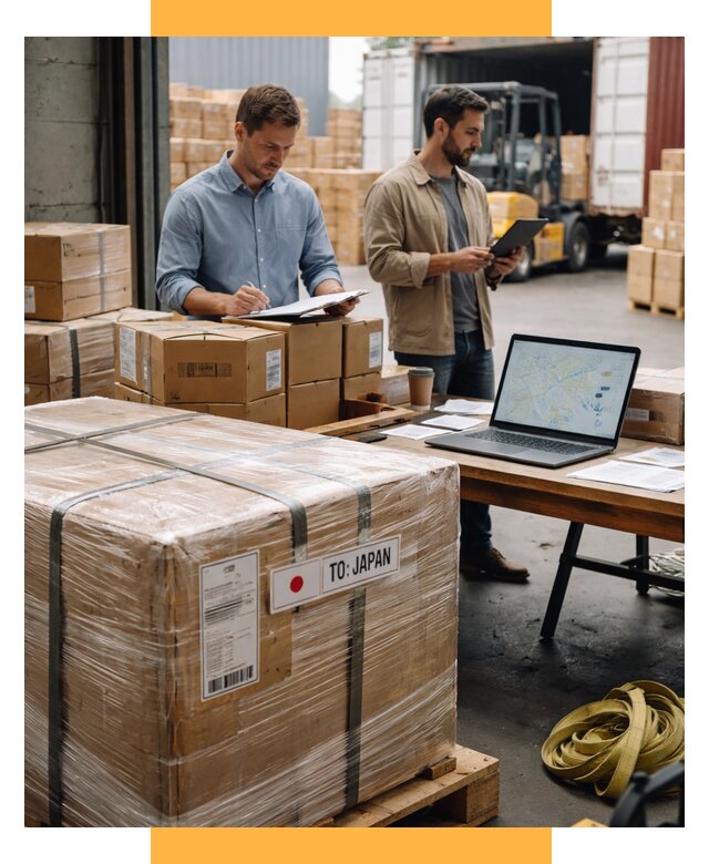 Доставка грузов в Японию от 25730 р., логистика СетСервис-Екн