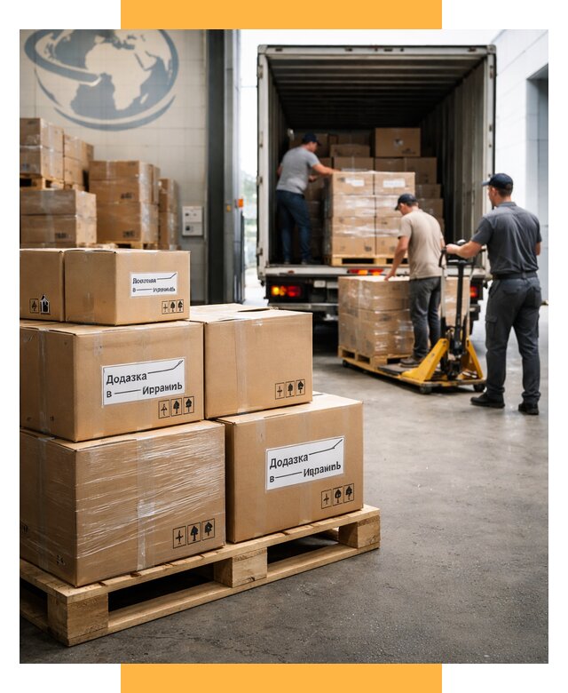 Доставка грузов в Израиль и экспорт от 46314 р. СетСервис-Екн