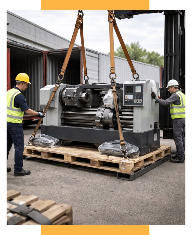 Перевозка станков и таможня от 61752 р. | СетСервис-Екн логистика