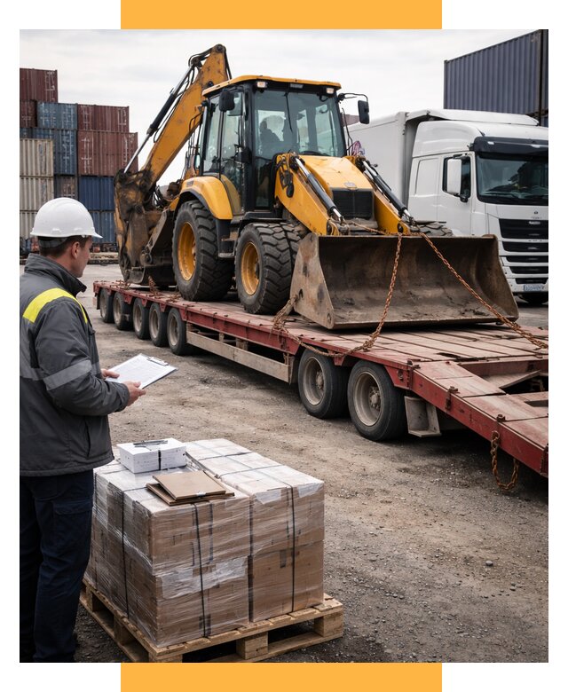 Международная перевозка спецтехники от 46314 р., СетСервис-Екн