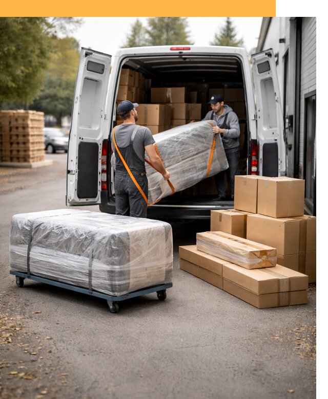 Перевозка мебели по России и за рубеж с таможней от 7719