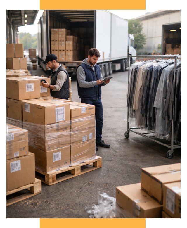 Перевозка и доставка одежды из Китая от 7719 р., СетСервис-Екн