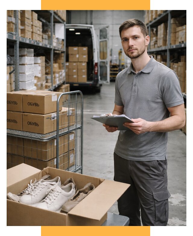 Доставка обуви из Китая и Турции от 4631 р. СетСервис-Екн