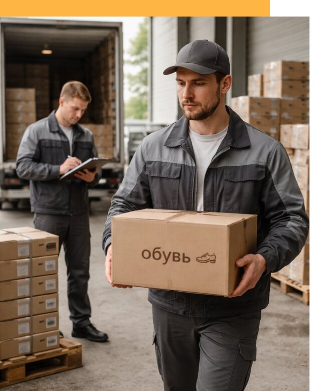 Международная перевозка обуви с таможенным оформлением от 4631