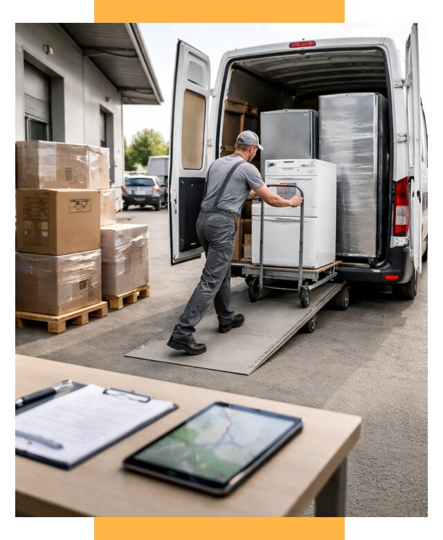 Перевозка бытовой техники от 6690 р. - логистика СетСервис-Екн