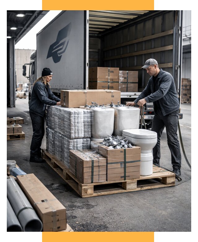 Перевозка сантехники под ключ от 1853 р. | СетСервис-Екн