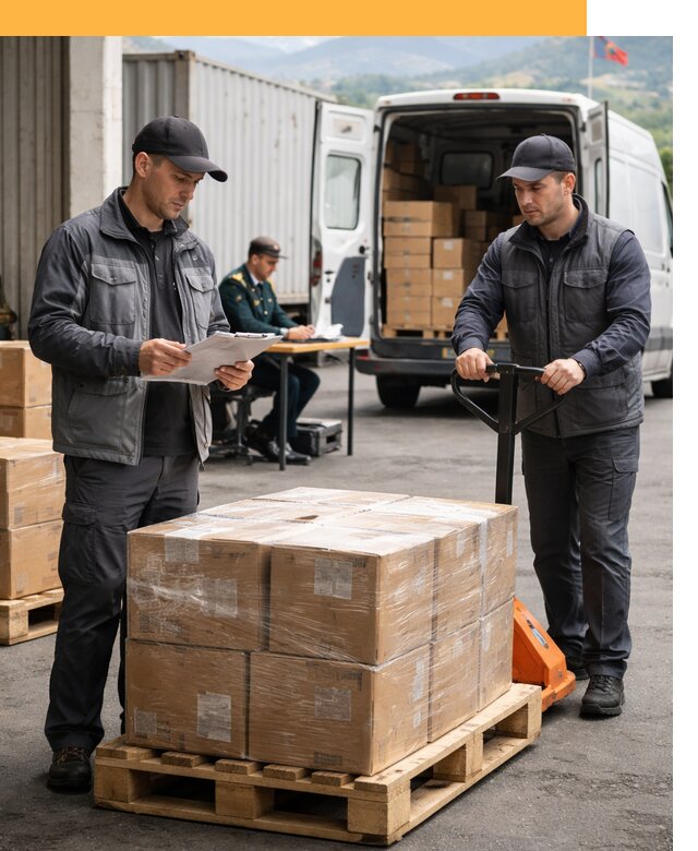 Доставка грузов через Армению, быстрая таможенная очистка от 25730