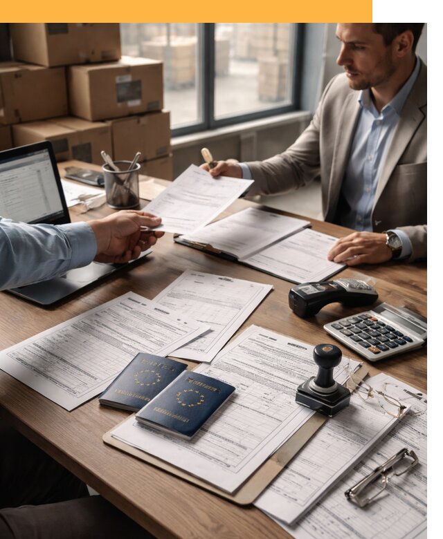 Таможенное оформление грузов из Европы от 8748 руб