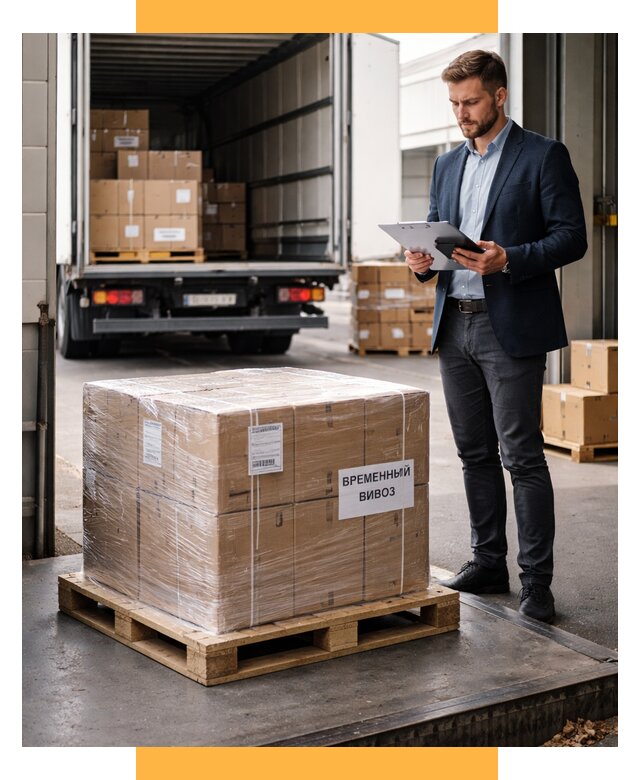Временный вывоз товаров под ключ от 8234 р. | СетСервис-Екн
