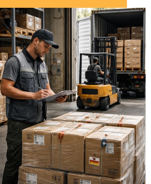 Реэкспорт товаров с таможенным оформлением и доставкой от 12350