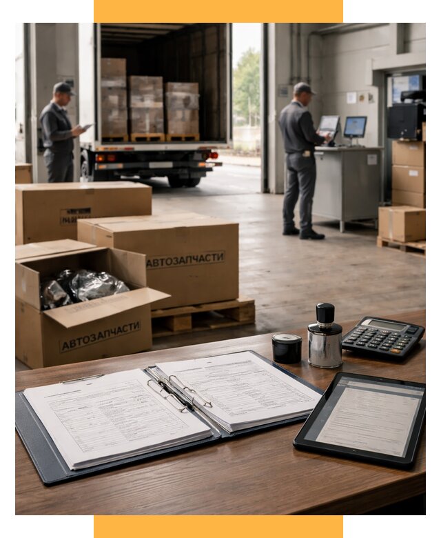 Таможенное оформление автозапчастей под ключ от 8748 р., СетСервис-Екн