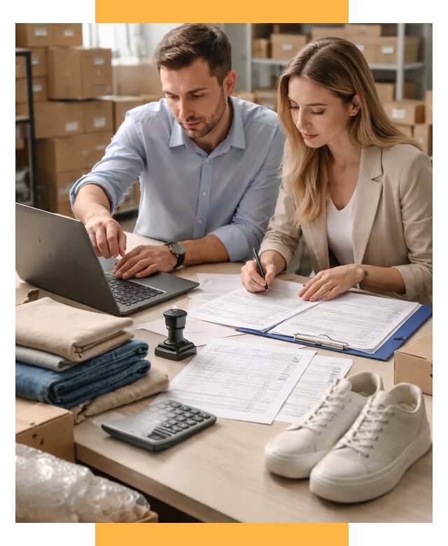 Таможенное оформление одежды и обуви от 6690 р. | СетСервис-Екн