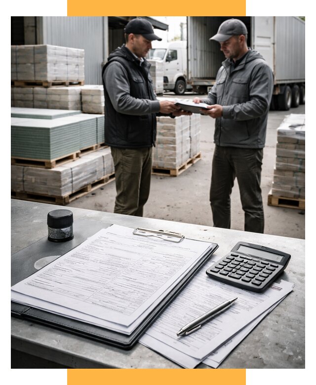 Таможенное оформление стройматериалов от 8748 р. | СетСервис-Екн