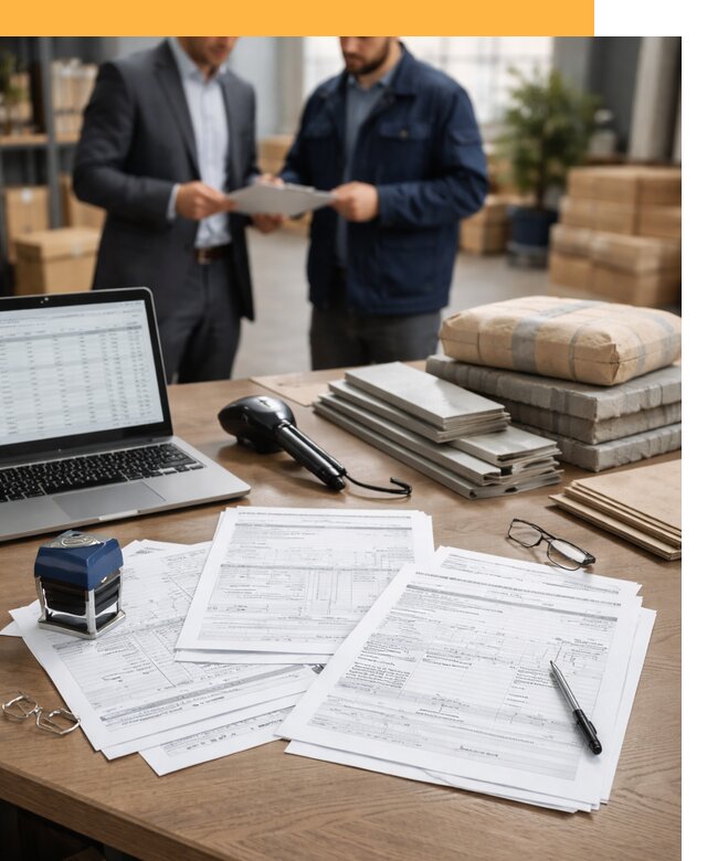 Таможенное оформление строительных материалов от 8748 руб.