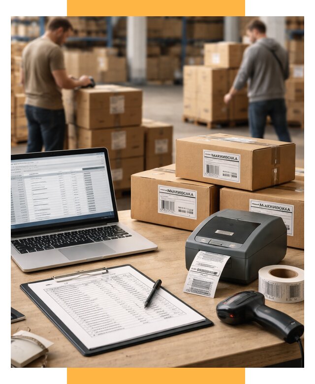 Маркировка импортных товаров от 4631 р. под ключ, СетСервис-Екн