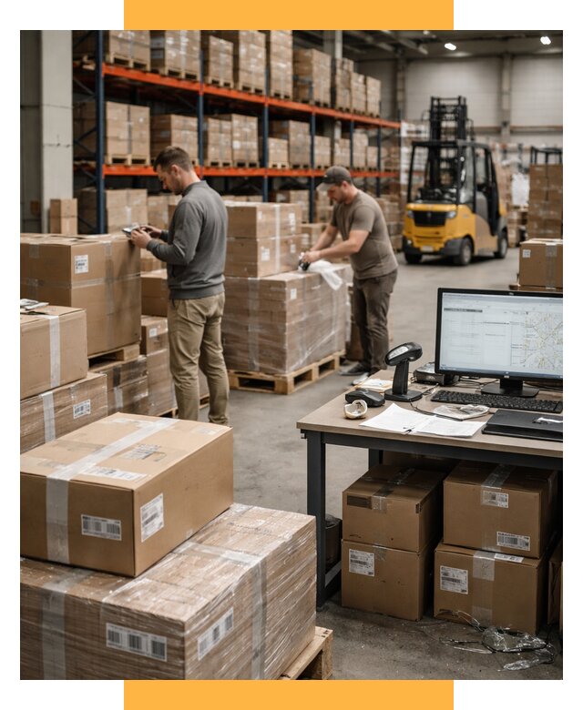 Склад консолидации в Европе от 6690 р., услуги СетСервис-Екн